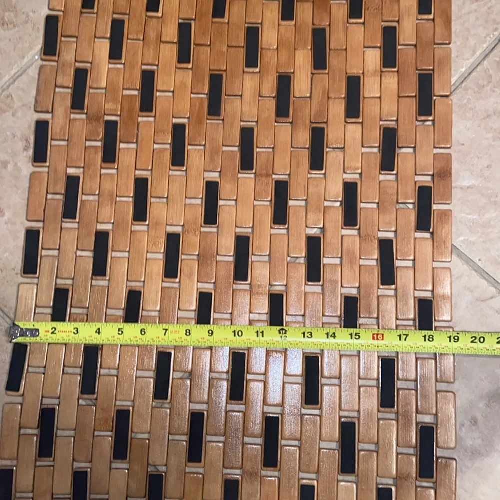 EUC Bamboo Mat floor Rectangle  Bamboo mat